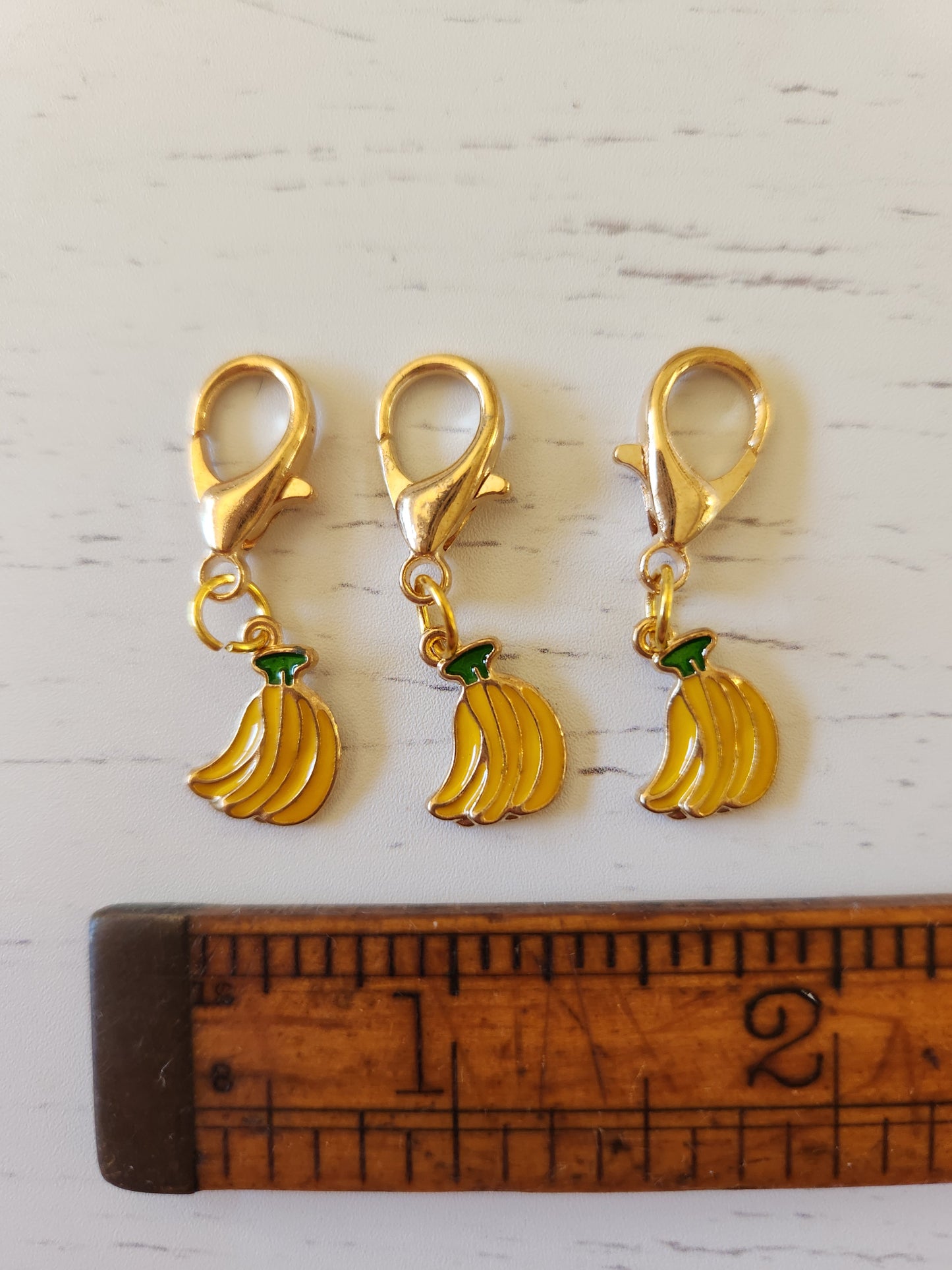 Cute Banana - Zipper Charm