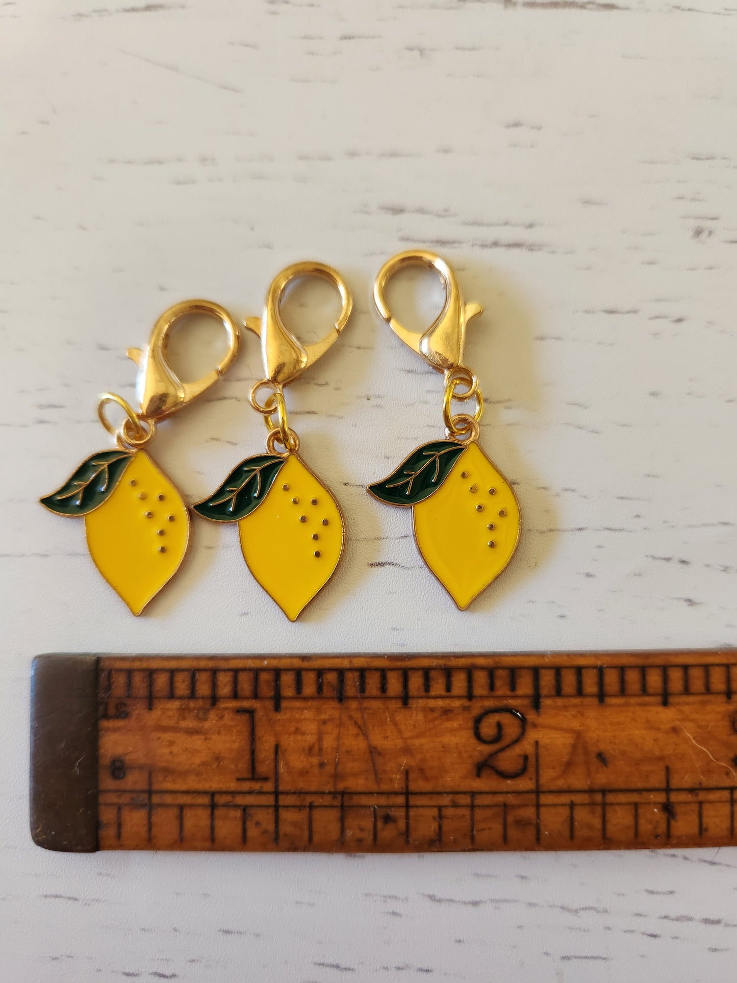 Cute Lemon - Zipper Charm