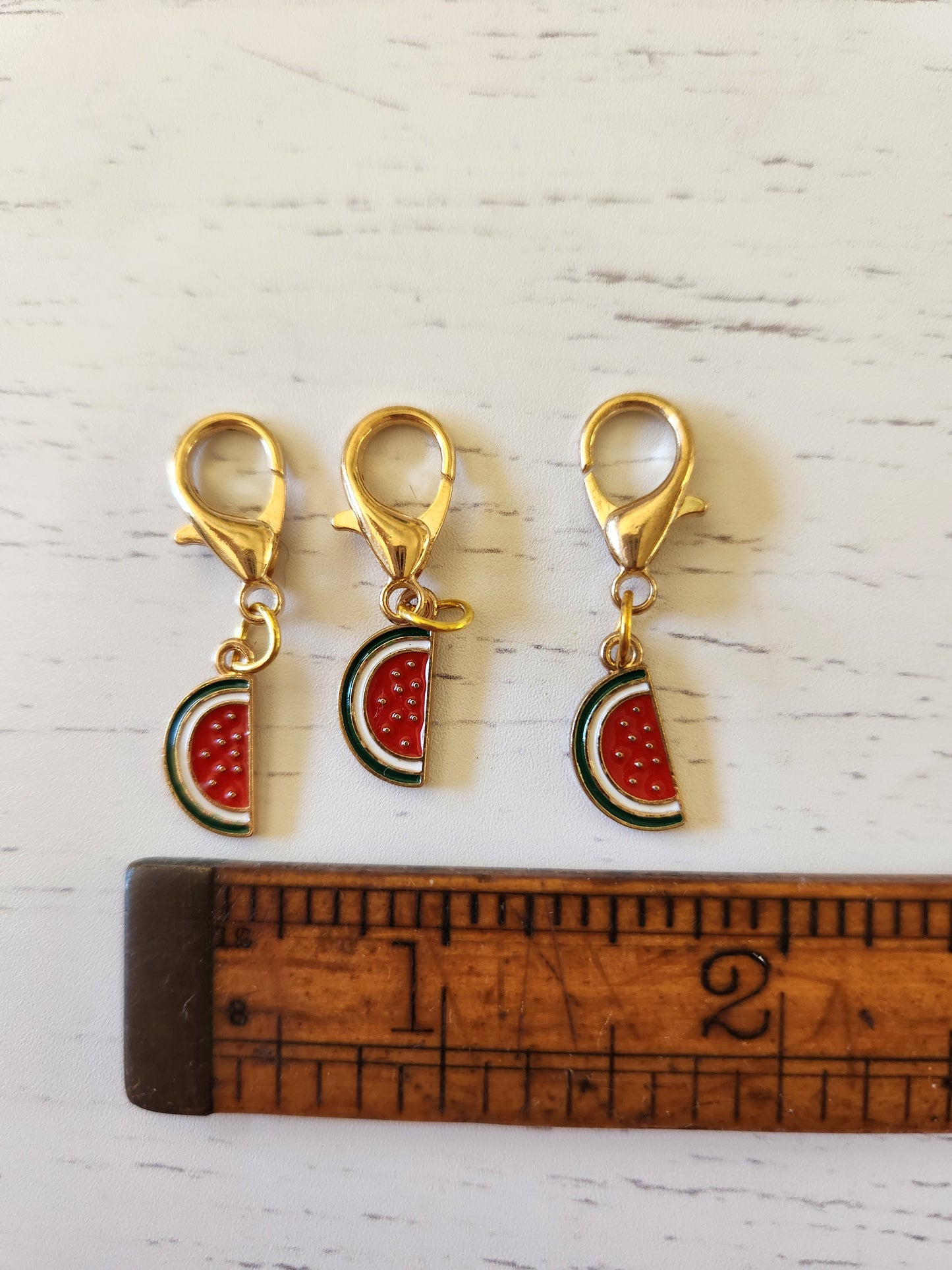 Cute Watermelon - Zipper Charm