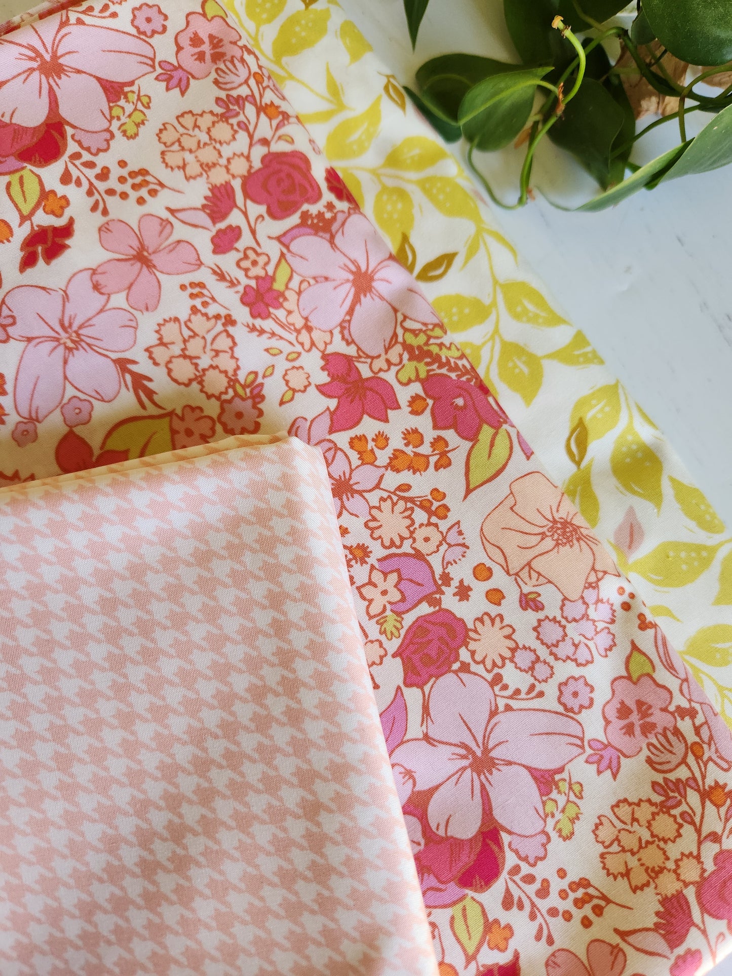 Floral Delight- Wholecloth Quilt Kit - Crib/Baby Size