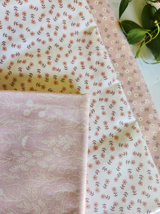 Pretty in Pink - Wholecloth Quilt Kit - Crib/Baby Size