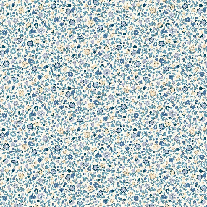 Posy Haze A - Denim Florals by Liberty