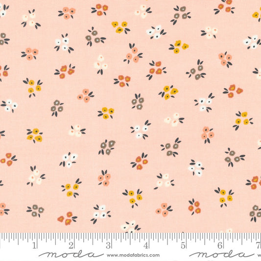 Sweet Ditsy in Carnation - Dawn on the Prairie by Moda Fabrics