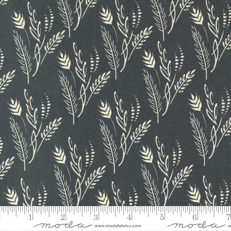 Grasslands in Charcoal - Dawn on the Prairie by Moda Fabrics