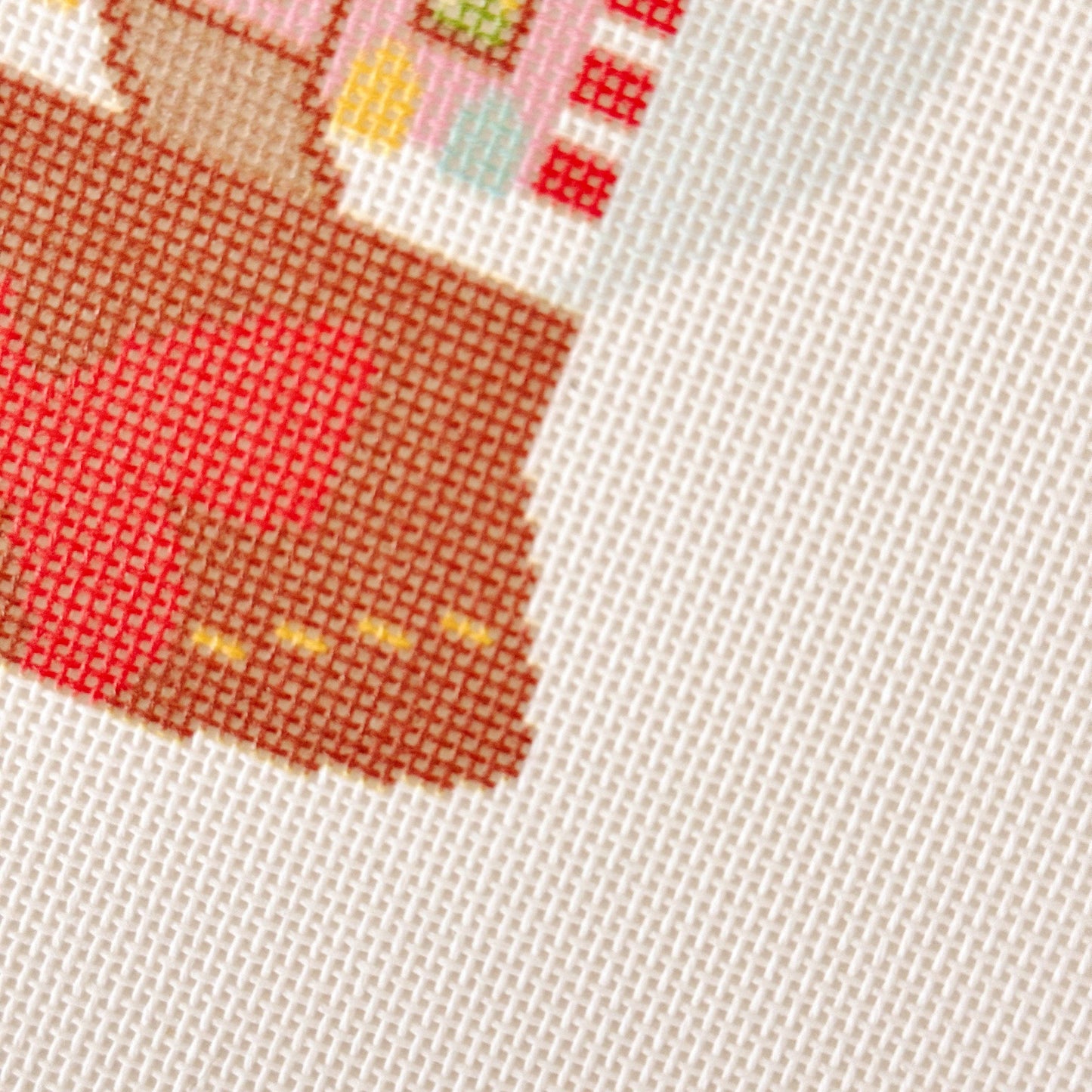 Christmas Snow Globe Needlepoint Canvas