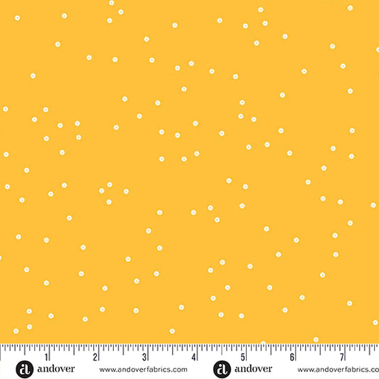 Sequin (A1371Y) Yellow by Andover Fabrics