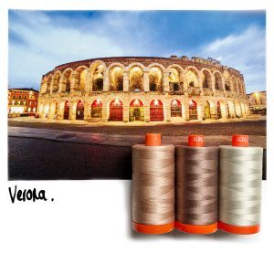 Aurifil Color Builder - VERONA - 3 Large Spools