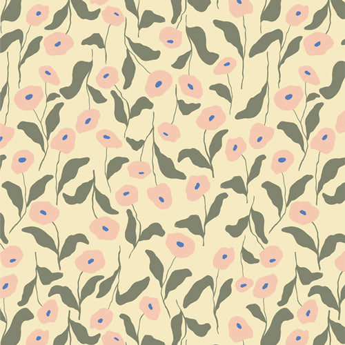 Mountain Flora Bloom -  A Year in Petals by Art Gallery Fabrics