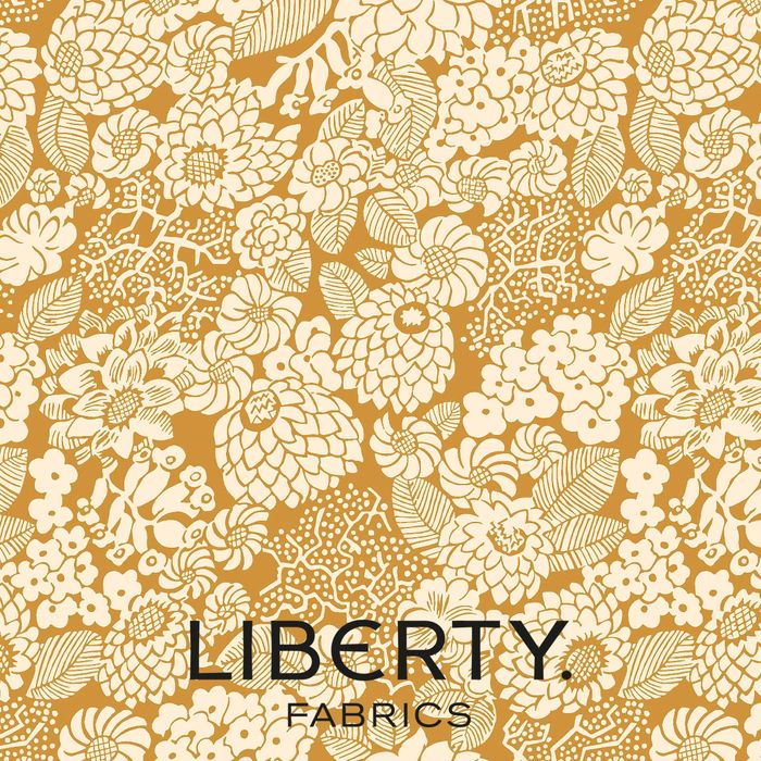 Dahlia Garden print - Arthur's Garden 2 by Liberty