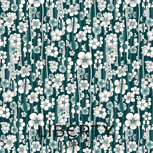 Floral Waterfall- Arthur's Garden 2 by Liberty