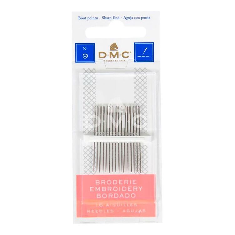 D.M.C Size 9 Embroidery Needles