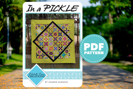 In a Pickle by Lilabelle Lane Creations Downloadable PDF with SVG files for Scan N Cut or Cricut