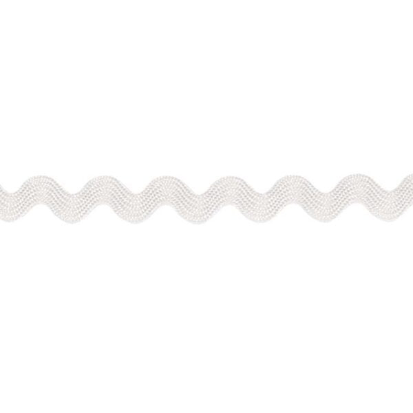 Ric Rac - 8mm - White