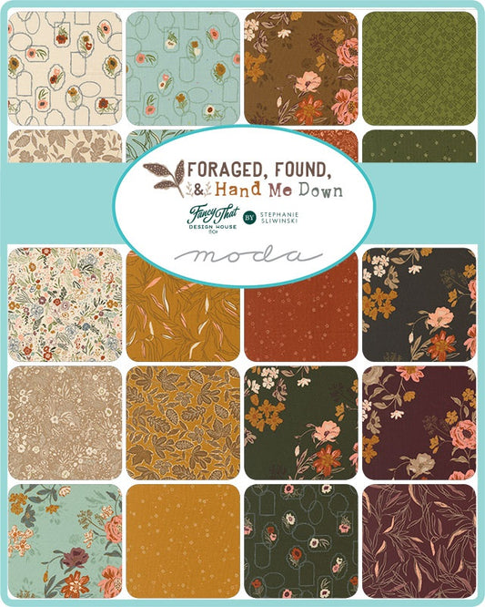 **EARLY RELEASE** Foraged, Found and Hand Me Down LAYER CAKE by Fancy That Designs - MODA **PRE ORDER**
