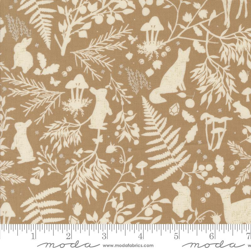 Frivolity - Watchful Eyes -  Mushroom  - Moda Fabrics