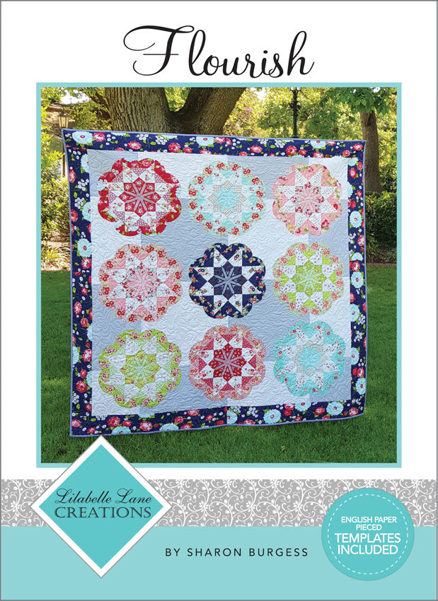 Flourish Quilt by Lilabelle Lane Creations