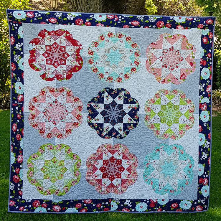 Flourish Quilt by Lilabelle Lane Creations