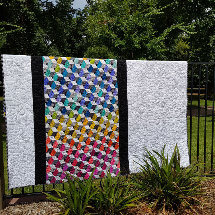 Refraction Quilt by Lilabelle Lane Creations