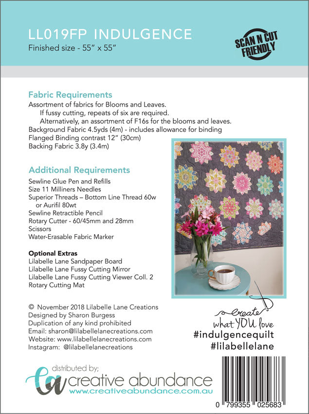 Indulgence Quilt by Lilabelle Lane Creations