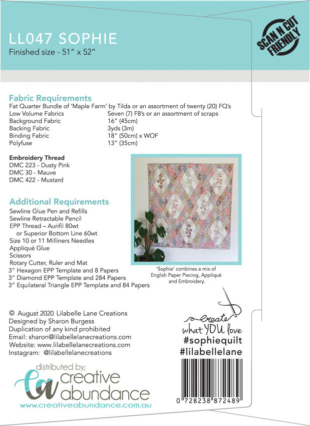 Sophie Quilt by Lilabelle Lane Creations
