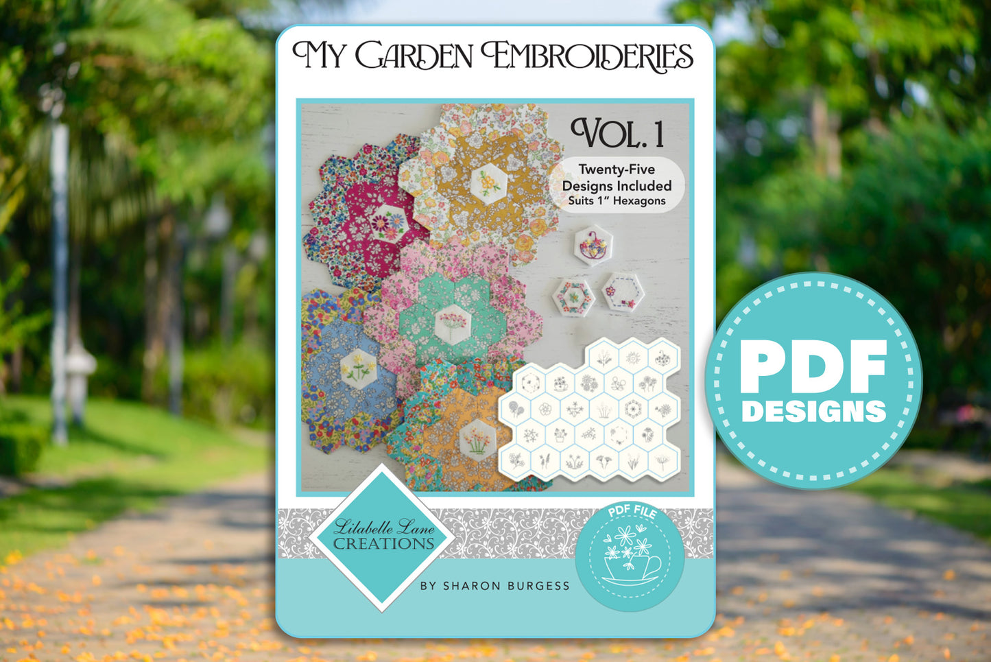 My Garden - Embroidery Designs Vol. 1 PDF by Lilabelle Lane Creations