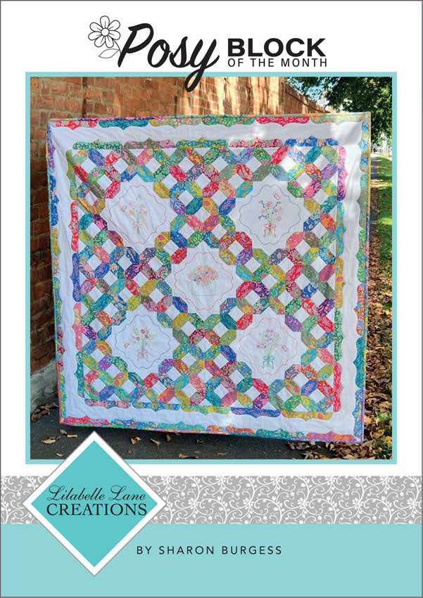 Posy Quilt by Lilabelle Lane Creations