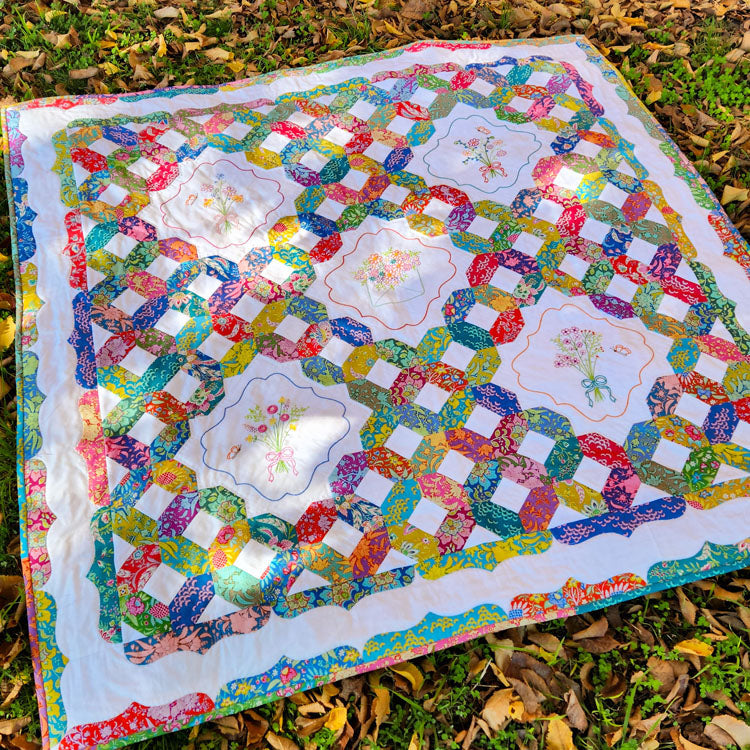 Posy Quilt by Lilabelle Lane Creations