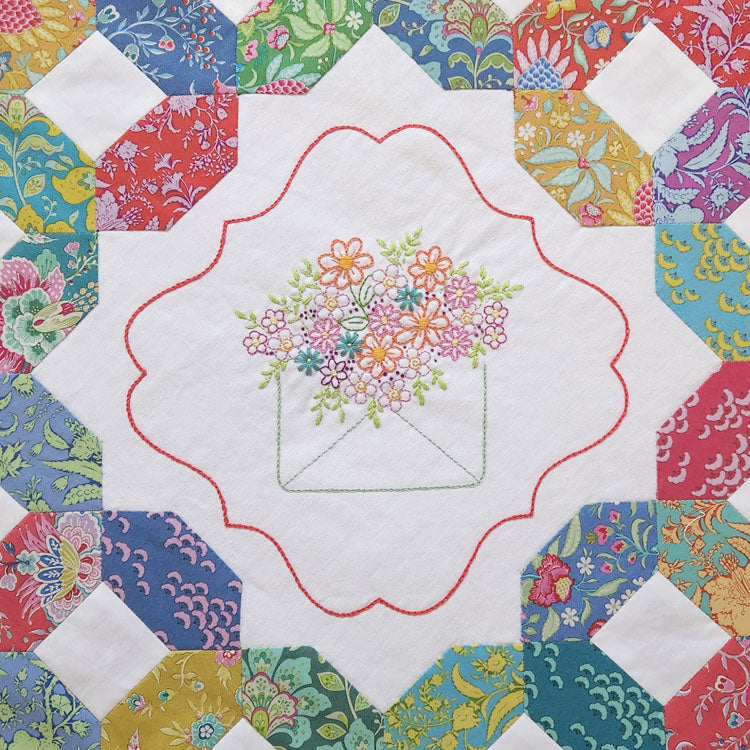 Posy Quilt by Lilabelle Lane Creations