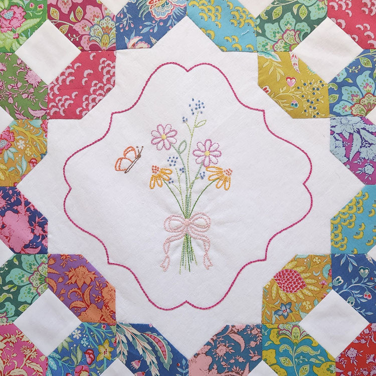 Posy Quilt by Lilabelle Lane Creations
