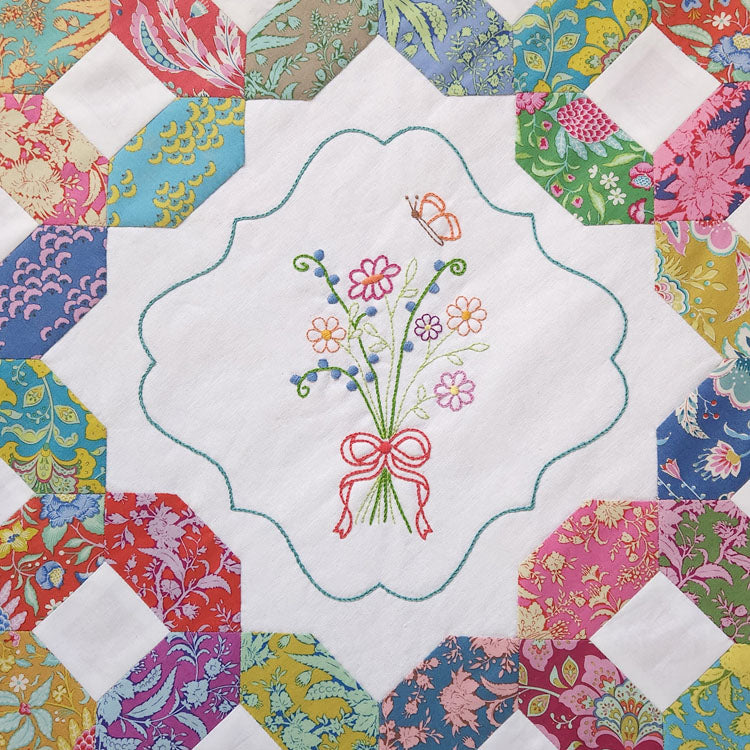 Posy Quilt by Lilabelle Lane Creations