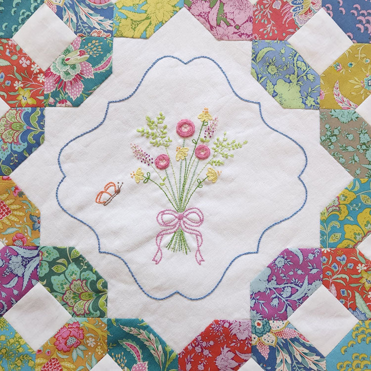 Posy Quilt by Lilabelle Lane Creations