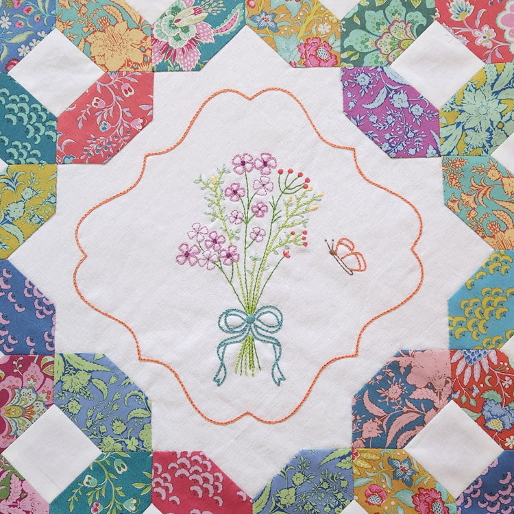 Posy Quilt by Lilabelle Lane Creations