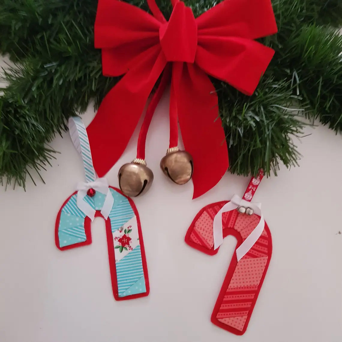 Tis the Season EPP Christmas Decorations - Templates and Instructions - Set of 6 - Lilabelle Lane Creations