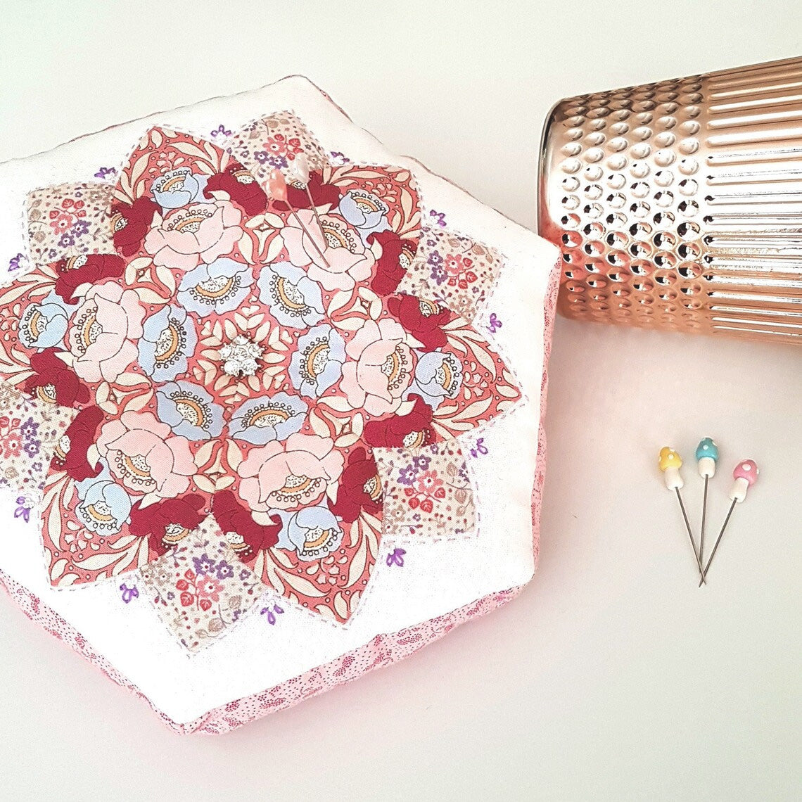 Indulgence Pincushion (with Templates and papers)  by Lilabelle Lane Creations