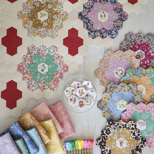 The My Garden Quilt Pre-Printed Linen Volume 1 by Lilabelle Lane Creations