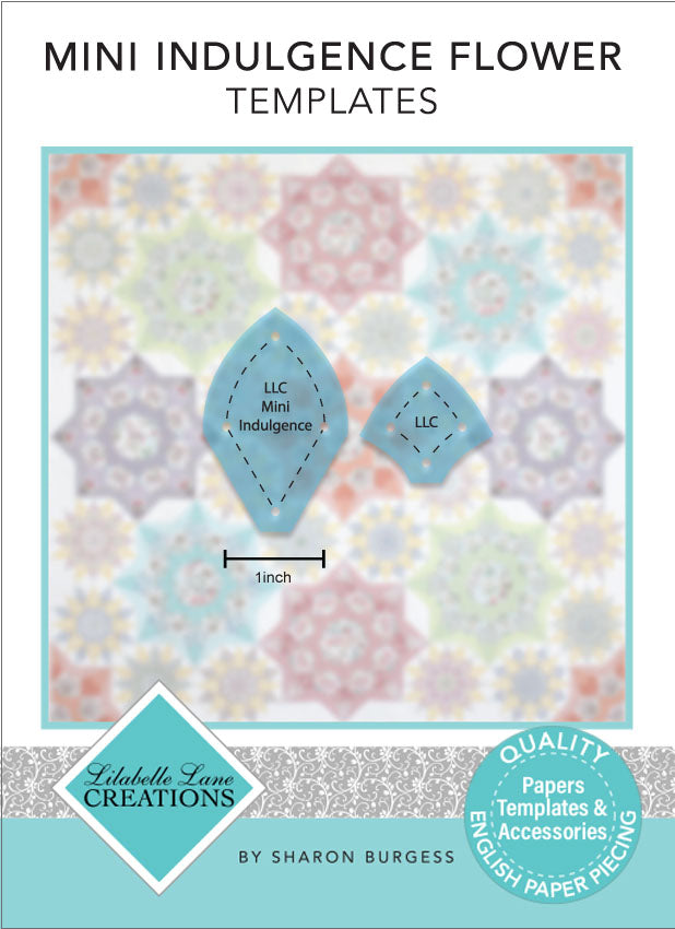 MINI Indulgence Flower - EPP Templates