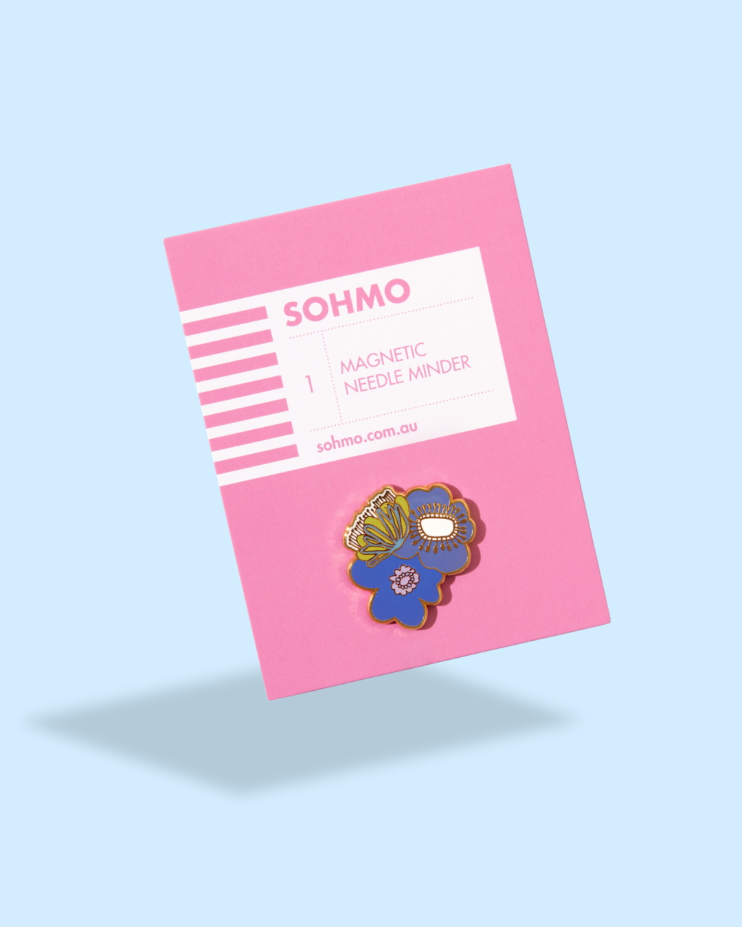 Blooms (Blue) Magnetic Needle Minder - SOHMO