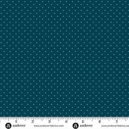 Poppy Seeds - Indigo - by Andover Fabrics