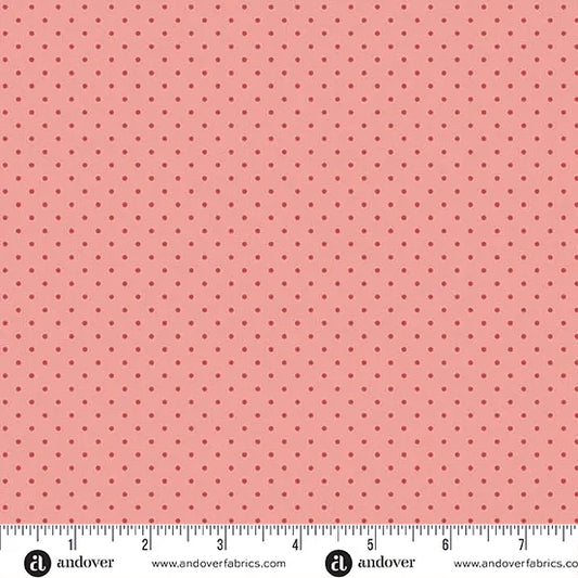 Poppy Seeds - Rose - by Andover Fabrics