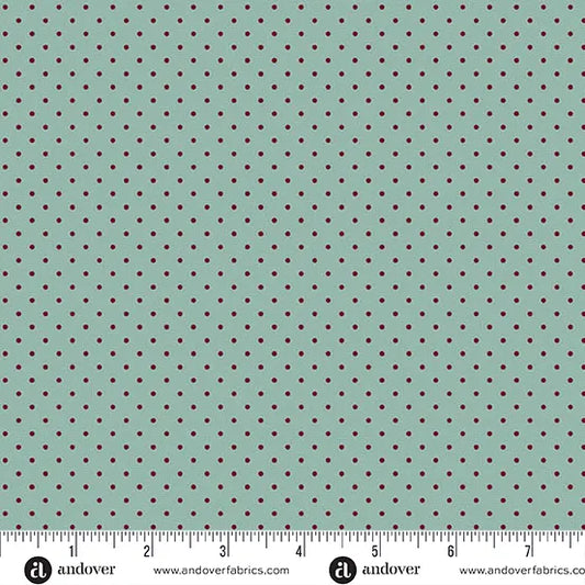Poppy Seeds - Malachite - by Andover Fabrics