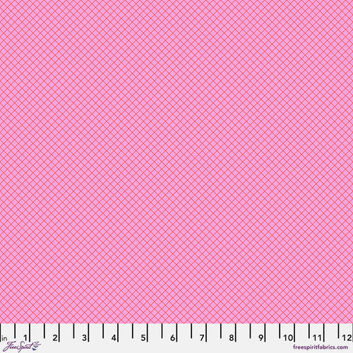 On the Grid - Bubblegum || Tula Pink True Colors 2025