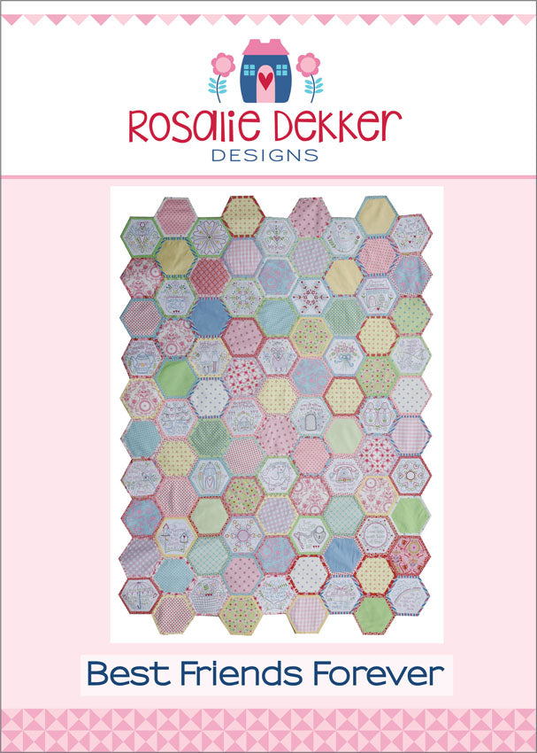 Best Friends Forever BOM *Complete Set* and Monthly Instalments Available by Rosalie Dekker