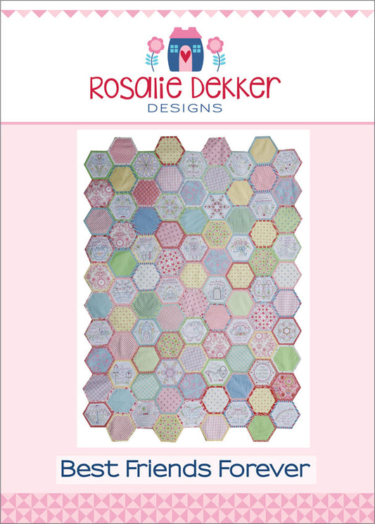 Best Friends Forever BOM *Complete Set* and Monthly Instalments Available by Rosalie Dekker