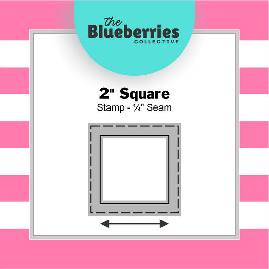 2" Square Stamp / Patchwork Stamp
