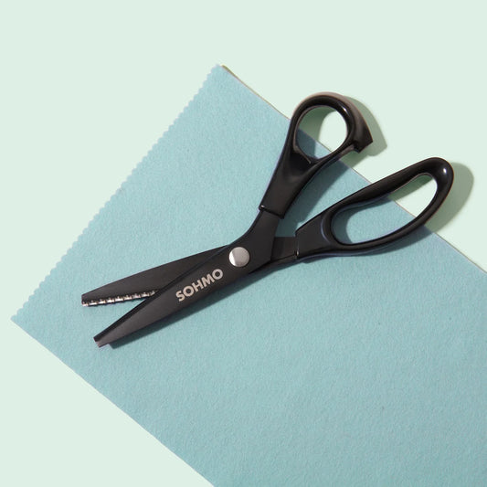 SOHMO - Scallop Scissors (5mm) - Decorative Scallop Shears with Lightweight Handles