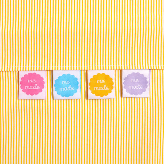 SOHMO -  Sew In Labels - Me Made Scallop Round