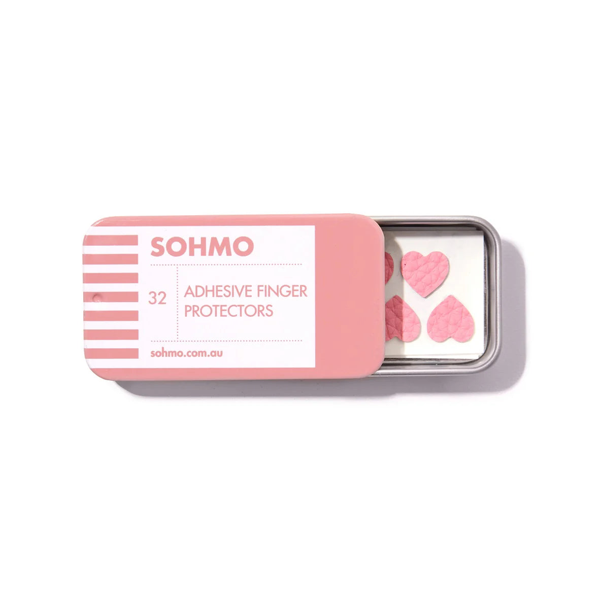 SOHMO -Adhesive Finger Protectors - Heart-Shaped Thimble Pads, Pack of 32