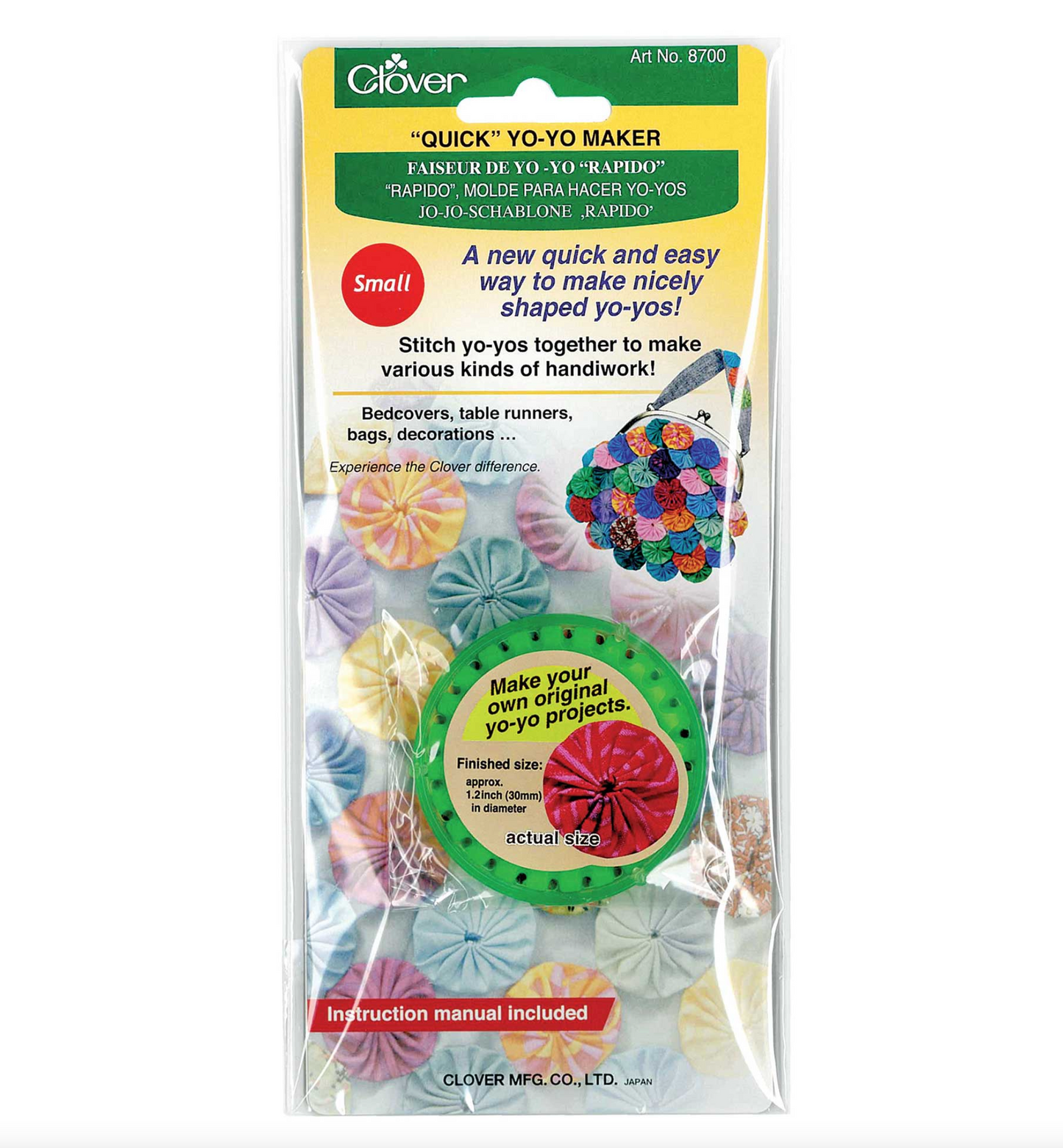 Clover Quick Yo Yo Maker - Small (Green)