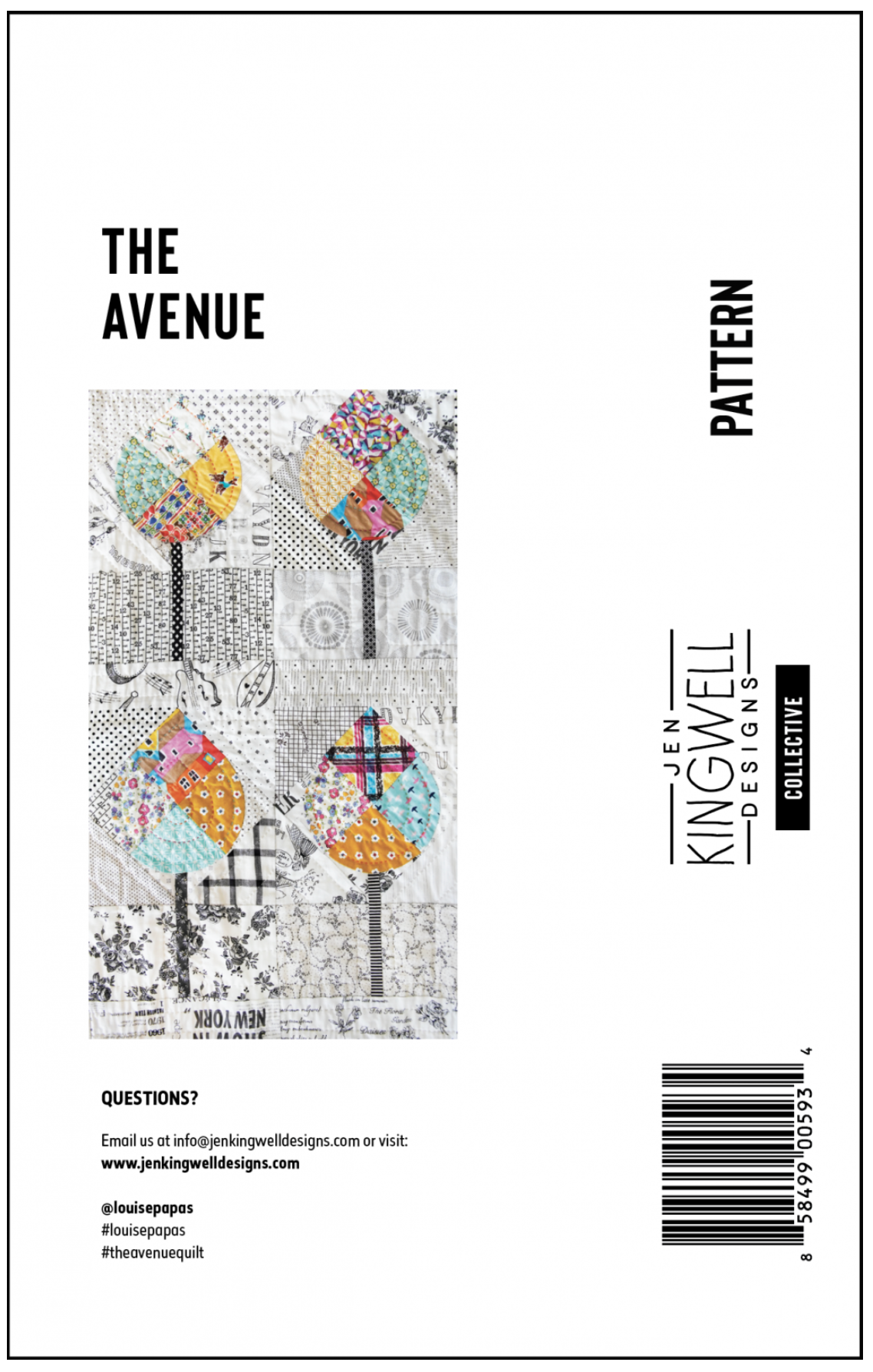 The Avenue Pattern by Louise Papas