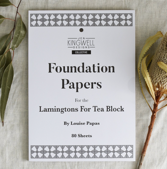 Lamingtons for Tea Foundation Papers by Louise Papas